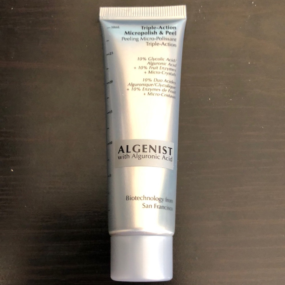 Algenist triple action micropolish/peel 1 oz